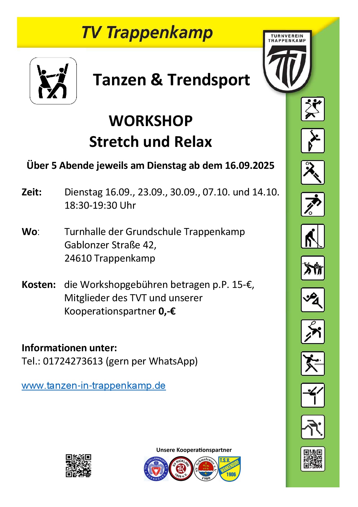 20241226 TVT Tanzkurs Discofox Advanced ab 12.01.2025