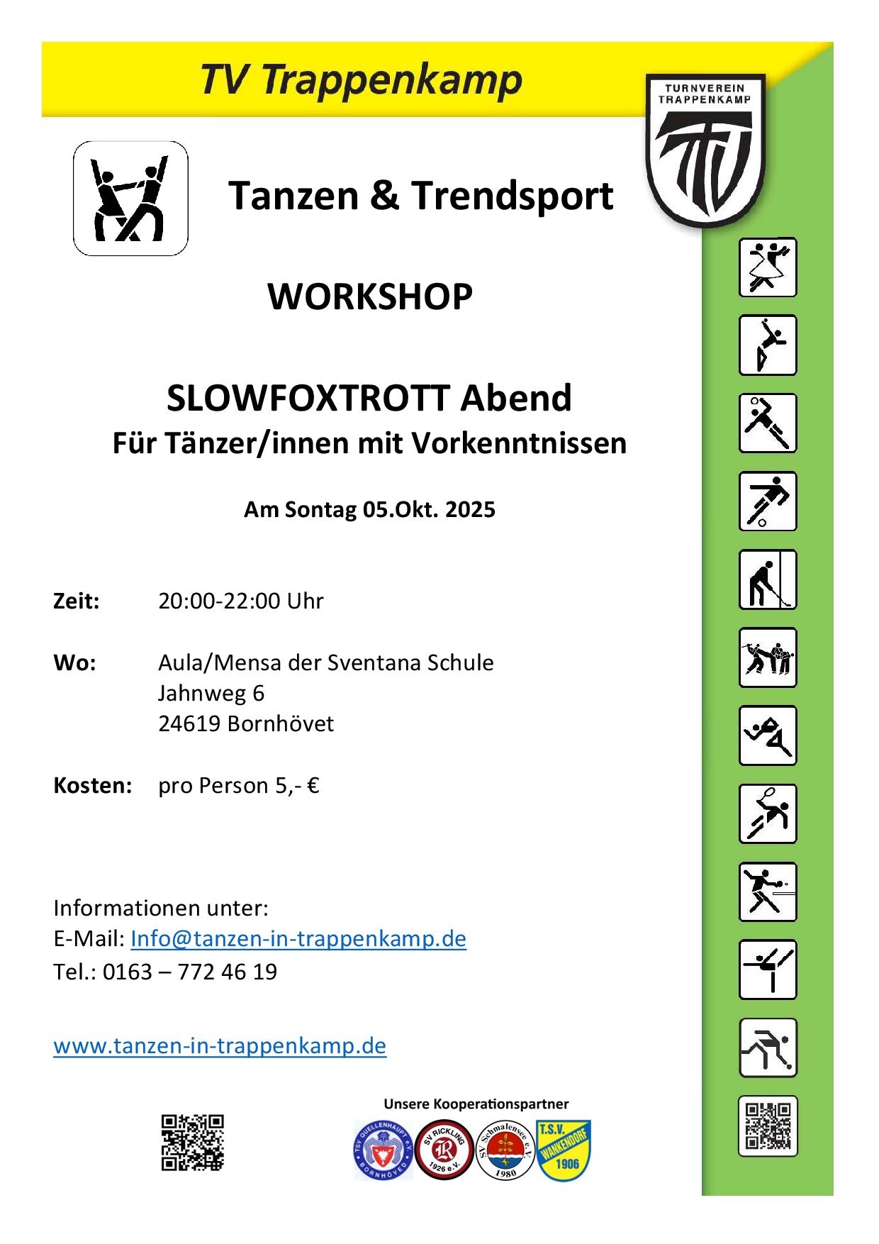 20241226 TVT Tanzkurs Discofox Advanced ab 12.01.2025