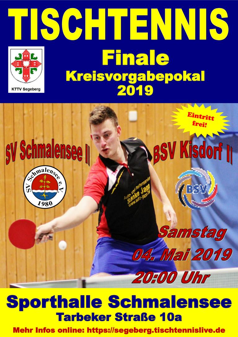 Flyer TT Pokalfinale 2019