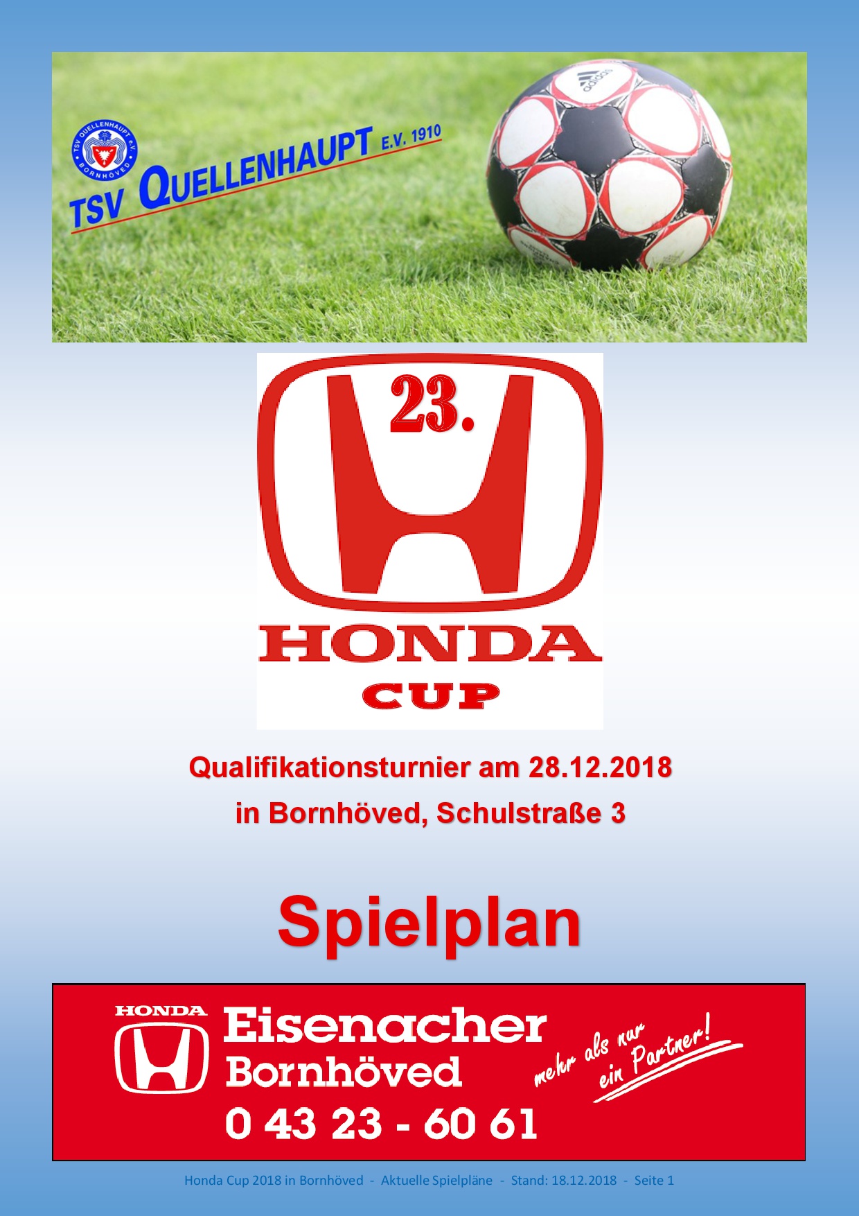 Honda Cup Q Spielplan 151218 001