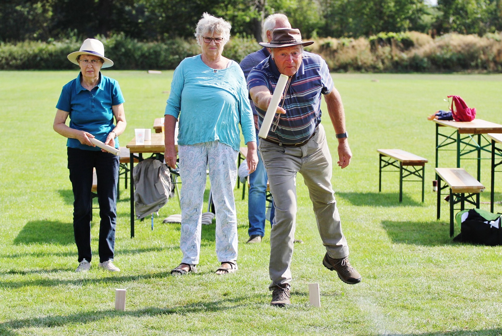 3 Die Oldies visieren das Halbfinale an