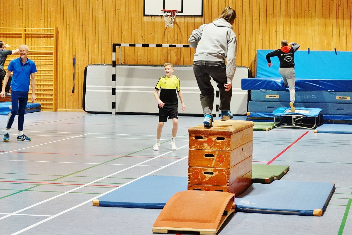 2 Rauf auf de Hindernisse