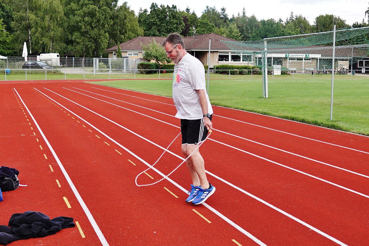 5 Seilspringen wird immer gern genommen